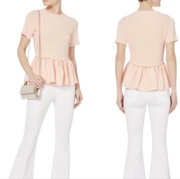 Jonathan Simkhai Peplum Top Size XS - Picture 1 of 7